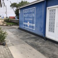 From outside at Walvis Bay Yacht Club in Walvis Bay