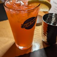 Rose lemonade at House of Naan in New Haven