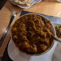 Channa masala at House of Naan in New Haven
