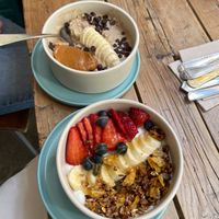 Both very good:)  at Slow Café in Madrid