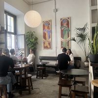   at Slow Café in Madrid