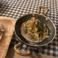 Veggie vegan taco at Spaghetti Western in Tirana