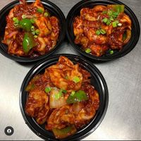 Vegan chili momo at Shangrila Tibetan & Asian Cuisine in Toronto