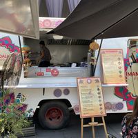 The truck at Mandala Food in Las Condes