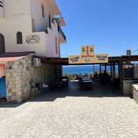 Entrance  at Golden Sunset in Crete