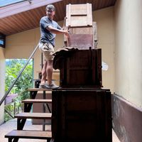 Fermation  at Nortico Cacao Farm in Turrialba