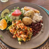 Lunch   at Nortico Cacao Farm in Turrialba