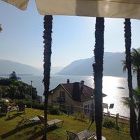 Breakfast view at Garden Hotel Primavera in Brissago