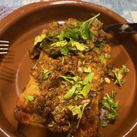 Vegan Moussaka  at Paprika in Valencia