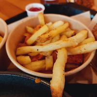 Fries (mixed with traces of sweet potato) at Copper Branch - Lyon Part Dieu in Lyon