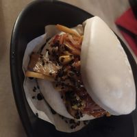 Bao picante de verduras at Rikka in Salamanca