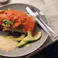 Durum mega vegan at Green Falafel - Mercado San Blas in Cusco