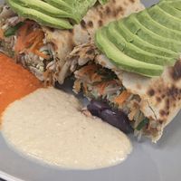 Durum Mega Vegana 🌯 at Green Falafel - Mercado San Blas in Cusco