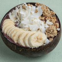 Acai bowl at Merry Berry in Thessaloniki