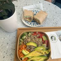 Avocado poke Bowl   at Merry Berry in Thessaloniki