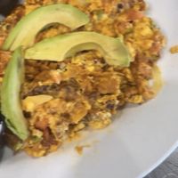 southwest breakfast   at Biscuits Cafe in Chandler