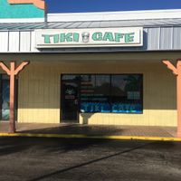Outside at Mel's Tiki Cafe in Indialantic