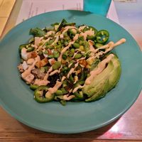 Vegan bowl... hearty and delicious! at Mel's Tiki Cafe in Indialantic