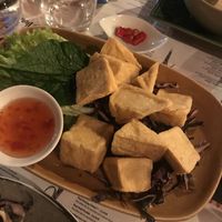 Fried tofu  at Chili Thai in Mulhouse