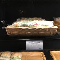 Vegan grab & go sandwich. at Le Pain Quotidien - 44th and 3rd in New York City