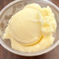 Mango Sorbet  at Southern Custard in Brookhaven