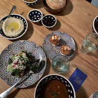 First round of the sharing menu #Veganuary at DAR Restaurant & Cocktail Bar in Zurich