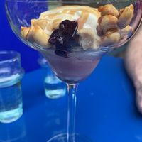 Moroccan sundae dessert   at DAR Restaurant & Cocktail Bar in Zurich