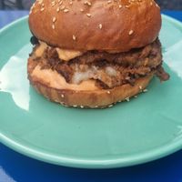 Smash Burger at DAR Restaurant & Cocktail Bar in Zurich