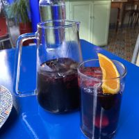 Dad’s red sangria   at DAR Restaurant & Cocktail Bar in Zurich