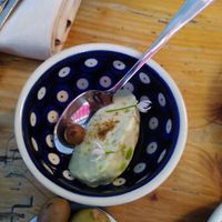 Bärlauch-Schäumchen at DAR Restaurant & Cocktail Bar in Zurich