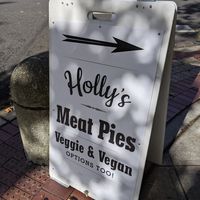 Vegan options at Holly's Meat Pies in Bellingham