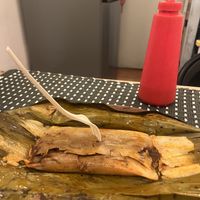   at Nuni Tamales in Tijuana