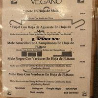   at Nuni Tamales in Tijuana