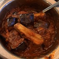 Aubergine curry (whose name escapes me)  at Jaipur in Dalkey