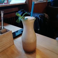 Selbstgemachter Eistee at Wunderlampe in Trier