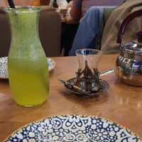 Hausgemachte Limonade Minze-Zitrone at Wunderlampe in Trier