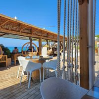  at D'Amour Beach Bar in Corfu