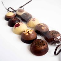 Organic and fairtrade craft chocolate. at Chocolates Artesanos Isabel in Alcorisa