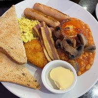 Vegan fry up!  at The Whistle Stop Cafe in Southport