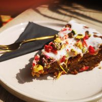 Persian Love Cake at The Gnome Cafe in Maldon