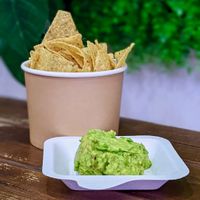 Wholegrain Corn Chips with Avocado Dip at Renew Deli in East Singapore