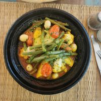 Vegan Tagine at Windy Bay Café in Taghazout