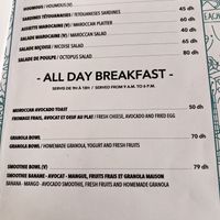   at Windy Bay Café in Taghazout