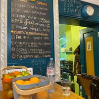 Menu at Targa Green Cafe in East London