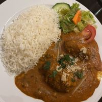 Lotuswurzelbällchen in einer Veganen Sahnesoße  at Tandoori Tonight in Brandenburg An Der Havel