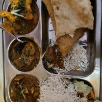 Das vegane Thali   at Tandoori Tonight in Brandenburg An Der Havel