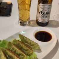 Vegetable dumplings at Panasia in Lyon