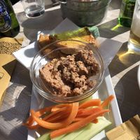 Hummus  at Bar Il Palio in Siena