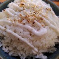 Coconut rice at Giggling Squid in Cambridge