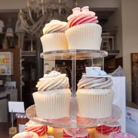 Interior with fake cupcakes at Bonne Maman &Cupcake Affair in Bern